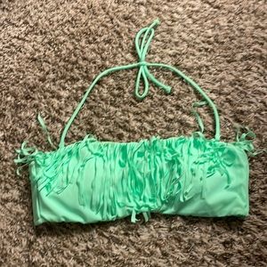 NWOT VS bikini top fringe.